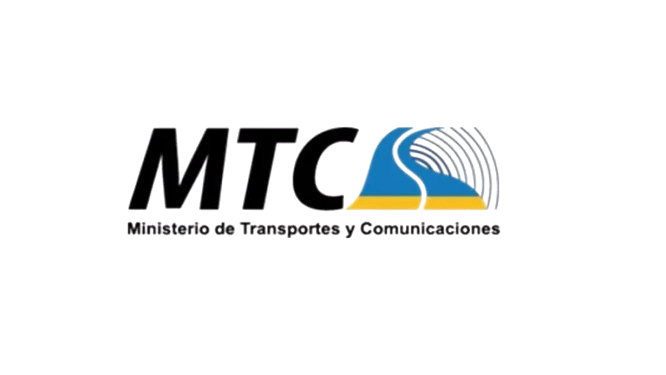 Logo oficial del Ministerio de Transportes y Comunicaciones del Perú