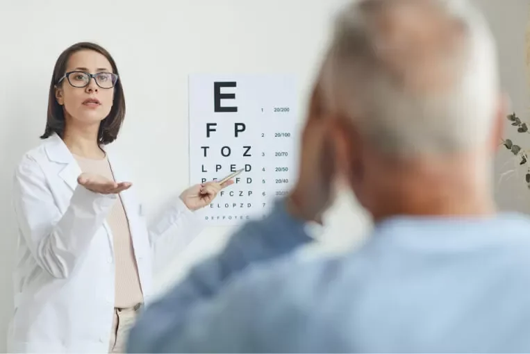 Imagen sobre "Examen de Agudeza Visual"